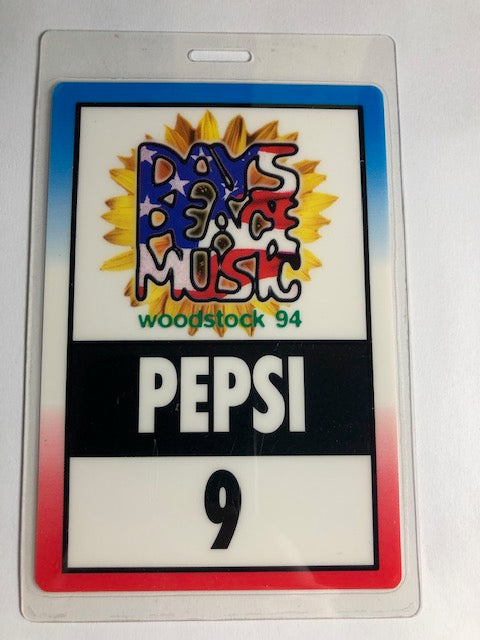 Special Event - Woodstock Festival 1994 - Backstage Pass